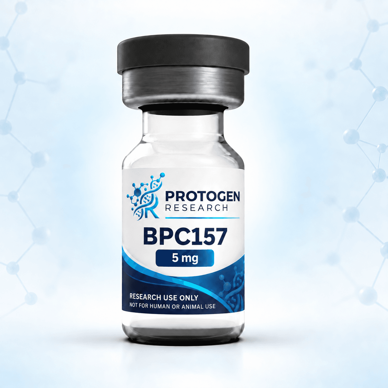 BPC157 5 mg research vial