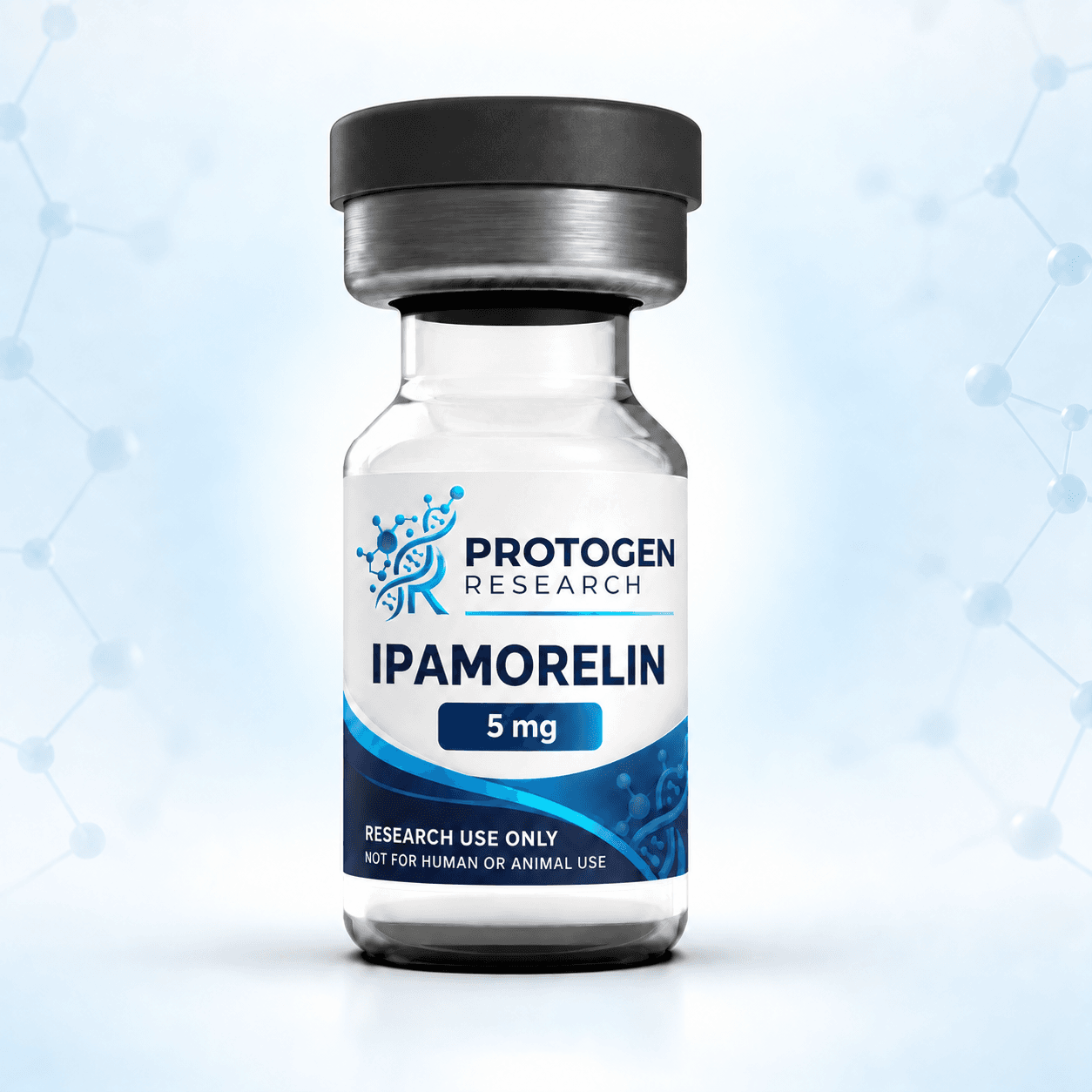 Ipamorelin 5 mg research vial