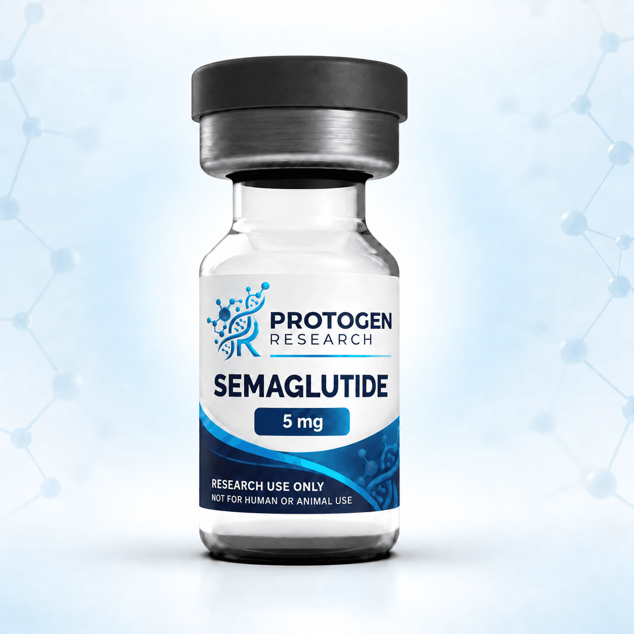 Semaglutide 5 mg research vial