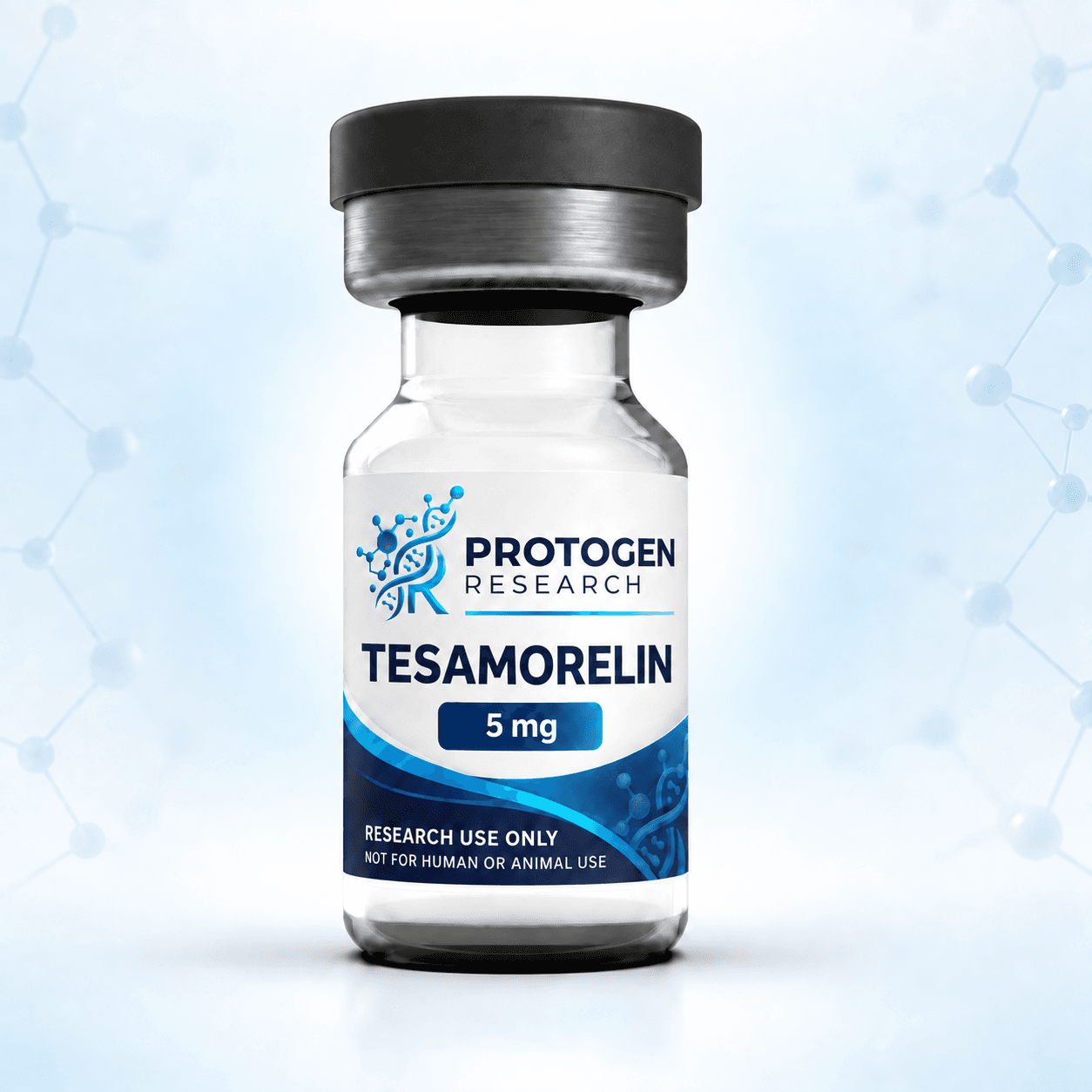 Tesamorelin 5 mg research vial